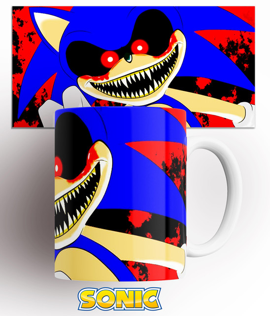 Mug Darhk Sonic/dark Sonic Exe/game/cartoon/baby/kr162677/330 Ml